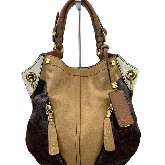 OrYANY Victoria Colorblock Hobo Handbag - Picture 1 of 12